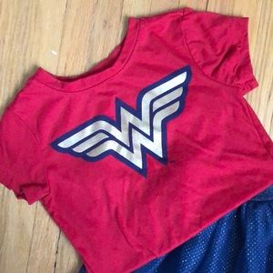 Wonder Woman T-Shirt Girls XS 4/5